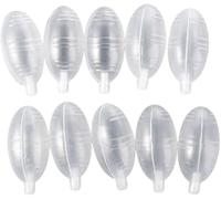 GANPUB 10 piezas de chirriantes para hacer ruido Bb Squeakers Reparación Inserto de repuesto de plástico para perro, gato, loro, pájaro, conejo, juguetes de bricolaje, accesorios chirriantes para