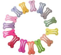 GANPUB 10 pinzas multicolor para el pelo de perros, lazo pequeño para perro, mini pasador de hueso para pelo de perro pequeño, accesorios para el pelo de mascotas pequeñas, gatos pequeños, lazos para