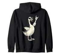 Ganso con Gafas de Sol Rock On Fun Sudadera con Capucha