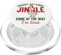 Ganso de Navidad Divertido Probablemente va a Jingle de Alguna Manera PopSockets PopGrip para MagSafe