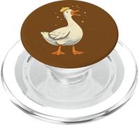 Ganso Divertido con Boina Meme Art Humor absurdo caprichoso PopSockets PopGrip para MagSafe