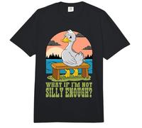 Ganso Divertido Humor Meme ¿Y si yo no Soy lo Comfort Colors Adult Heavyweight T-Shirt