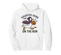 Ganso Haunted Honk On The Run Divertido Halloween Niños Sudadera con Capucha