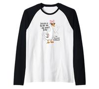 Ganso - Hoy es una bofetada - Un día Idiota - Voy a Estar Ocupado Camiseta Manga Raglan
