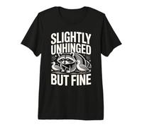 Ganso Mapache Ligeramente desquiciado Pero Fino Camiseta Premium