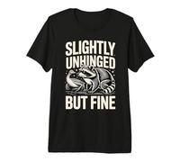 Ganso Mapache Ligeramente desquiciado Pero Fino Camiseta Premium