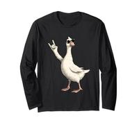 Ganso mecedor Fresco con Gafas de Sol Manga Larga