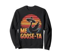 Ganso Mexicano Vintage Divertido Juego de palabras Tonto México Me Goose-ta Sudadera
