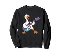 Ganso Tocando la Guitarra Eléctrica Sudadera