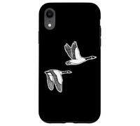 Ganso Volador, bandada de Gansos voladores, migración de Gansos voladores Carcasa para iPhone XR