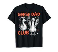 Gansos Dad Club Goose Duck Hombres Día del Padre Camiseta