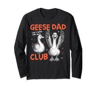 Gansos Dad Club Goose Duck Hombres Día del Padre Manga Larga