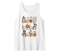 Gansos Disfrazados Bruja, Calabaza, Momia Otoño Halloween Camiseta sin Mangas