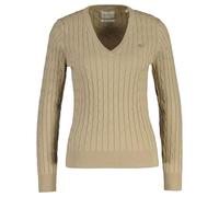 GANT 480022 Stretch Cotton Cable V-neck, Jersey Hombre, Rose, Talla única