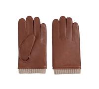 GANT 9930069-211 Leather Gloves CLAY BROWN Guantes de hombre de piel con interior de lana y cachemira, Clay Brown, L
