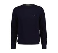 GANT Algodón Pique C Cuello Suéter, Noche Azul, 3XL para Hombre