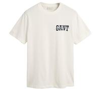 GANT Arch Script SS Camiseta, Fuente de Huevo, M para Hombre