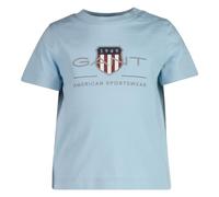 GANT Archive Shield SS T-Shirt Camiseta, Blue Dawn, 9 Mes Unisex bebé