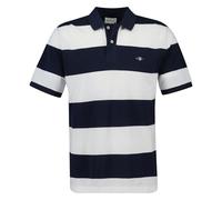 GANT Block Stripe Polo Camisa, Azul, M Hombres