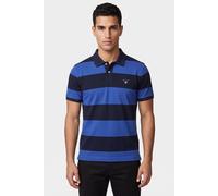 GANT Block Stripe Polo Royal Blue Talla: L | Polos Outlet | Hombre | Azul