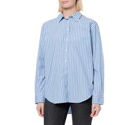 GANT Blusa clásica de Popelina para Mujer Rel, Sailor Blue, 44
