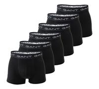 GANT Calzoncillos Hombre, 6er Paquete - Boxer, Algodón Stretch, Logo, Monocromo