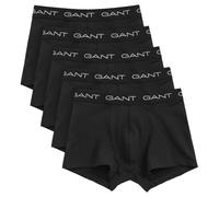 GANT Calzoncillo boxer negro / blanco, Talla M