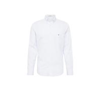 GANT Reg Poplin Stripe Shirt M Azul