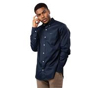 GANT Camisa clásica para Hombre Reg Pinpoint Oxford, Azul, XXL