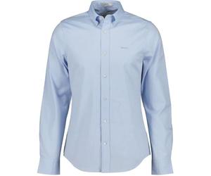GANT Camisa clásica para Hombre Slim Pinpoint Oxford, Color Azul Claro, estándar, Azul Claro, M