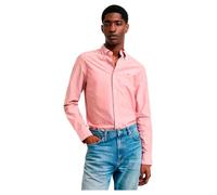 GANT Camisa Oxford Slim para Hombre, Hierro Rojo, S
