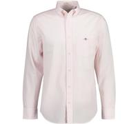 GANT Camisa para Hombre Reg Poplin Banker BD, Rosa Claro, M