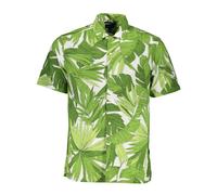 Gant - Camisa verde de manga corta con logo - Shirts - Hombre - Verde - S -