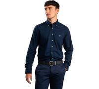 GANT Camisas Algodón Hombre Camiseta de Manga Larga Corte Normal Elegante S-2XL