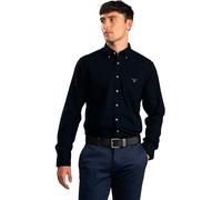 GANT Camisas Algodón Hombre Camiseta de Manga Larga Corte Normal Elegante S-2XL