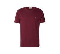 GANT Reg Shield SS T-Shirt Camiseta, Rojo, M Hombres