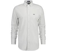 GANT Camiseta clásica de Punto para Hombre, Color Blanco, estándar, Blanco, L
