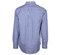 GANT Reg Poplin Gingham Shirt Camisa de Vestir, College Blue, XL para Hombre