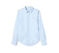 GANT Camiseta clásica para Mujer, Slim Stretch Oxford, Color Azul Claro, estándar, Azul Claro, 34