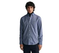 GANT Camiseta clásica REG Oxford para Hombre, Color Azul Persa, estándar, Persian Blue, S