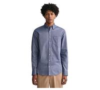 GANT Camiseta clásica REG Oxford para Hombre, Color Azul Persa, estándar, Persian Blue, XXL