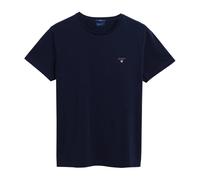 Gant - Camiseta con Logo Bordado - Tops - Hombre - Azul - S -