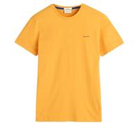 GANT Camiseta con Logotipo de Contrast SS, Medal Yellow, M