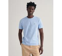 GANT Reg Shield SS T-Shirt Camiseta, Capri Blue, 4XL para Hombre