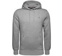 GANT Camiseta de Manga Corta para Hombre, Color Azul Marino, Gris, L
