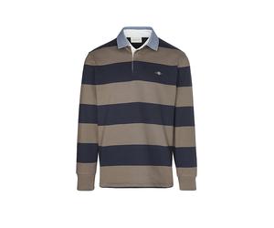 GANT Camiseta de rugby marrón | M