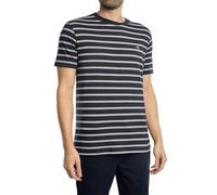 GANT Camiseta de Tirantes Striped SS, Azul Noche, M