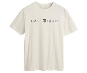 GANT Camiseta Estampada para Hombre, Fuente de Huevo., L
