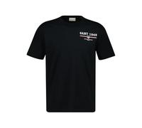 GANT Camiseta Estampada SS Graphic, Negro, S Hombres
