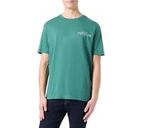 GANT Camiseta Estampada SS Graphic, Verde leñoso, XL Hombres